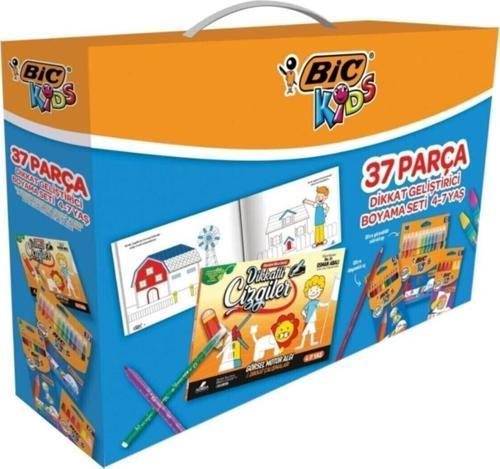 37 Parça Dikkat Geliştirici Boyama Seti