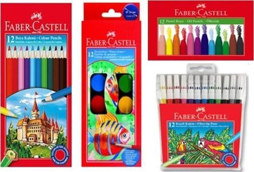 Faber-Castell 4 Lü Boyama Seti