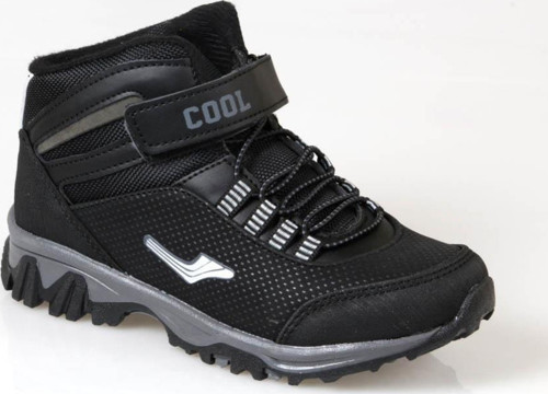 Erkek Çocuk (31-35) Siyah Trekking Bot