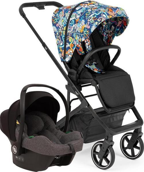 Neo Big Grey Cosmo Travel Sistem Bebek Arabası Multicolor