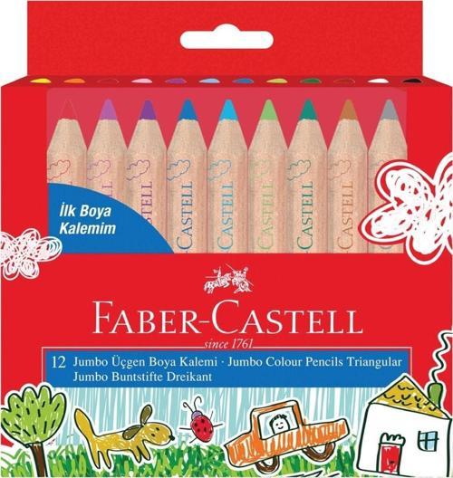 Faber-Castell Ilk Boya Kalemim Jumbo Yb 12 Renk