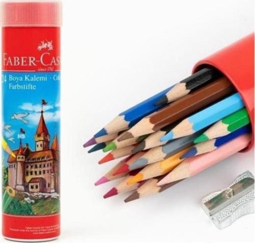 Faber-Castell Metal 24 Lü Tüp Kuruboya R.L