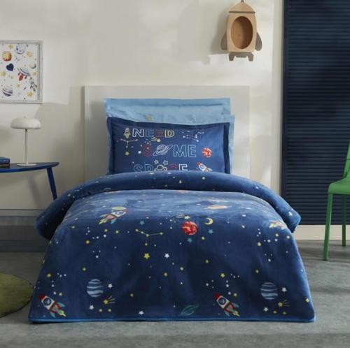 Young Space Tek Kişilik Battaniye