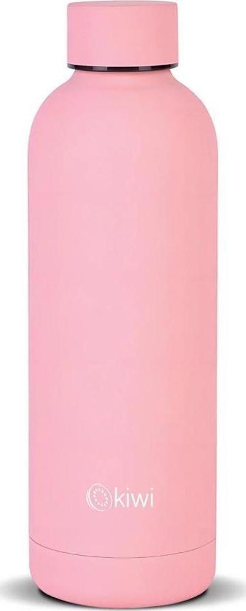 KT-8689 Çift Katmanlı Paslanmaz Çelik Termos 500 ml Pembe