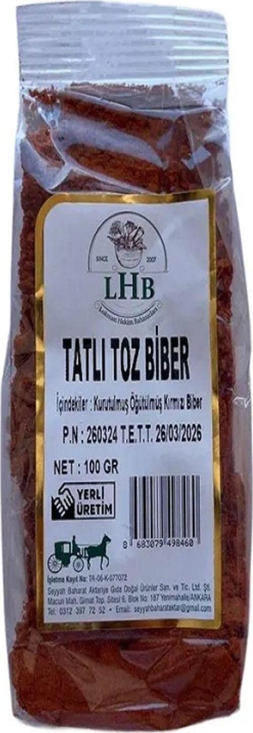 Tatlı Toz Biber 100 Gr