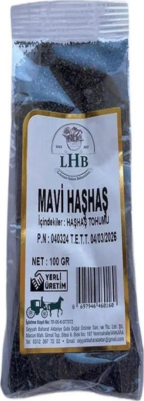 Mavi Haşhaş 100 Gr