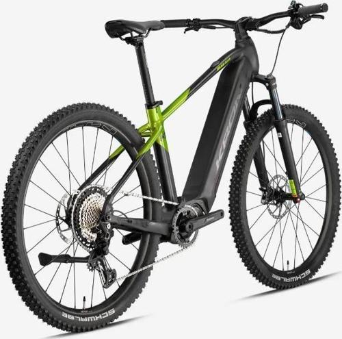 MAKALU - 29  - MTB 17' - 12 Vites - Elektrikli - H.Disc - Mat Siyah - Siyah/Lime