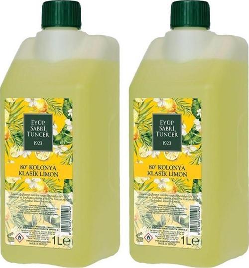 Klasik Limon Kolonyası Yedek Şişe 1 Lt x 2
