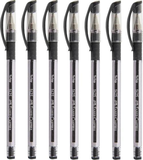 Faber-Castell 1425 Siyah Iğne Uçlu Tükenmez Kalem 7'Li
