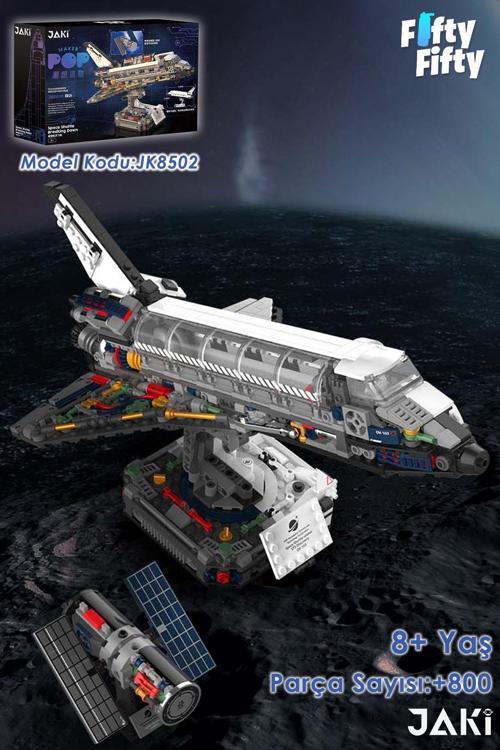 Jaki Space Serisi/Uzay Aracı -JK8502 (+800 Parça) Oyuncak Yapım Seti