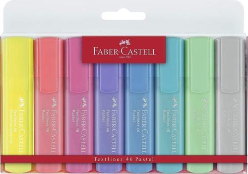 1546 Pastel Renk Fosforlu Kalem 8'Li