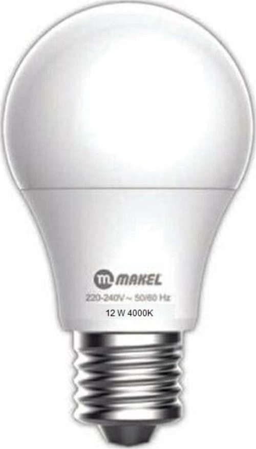 12W Led Ampul 4000K E27 Gün Işığı