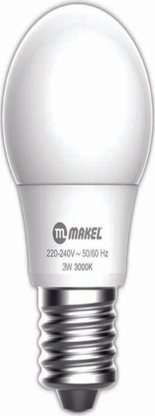 3W Led Ampül E27 3000K Sarı Işık