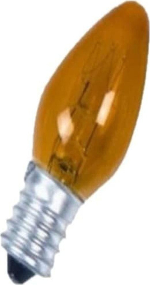 Parfüm Ampül 10 W Sarı Işık Sarı Cam E-14 Duy