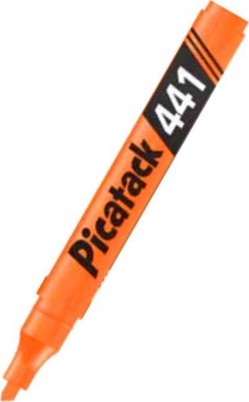 Picatack Fosforlu Kalem Turuncu 441 (10 Lu Paket)