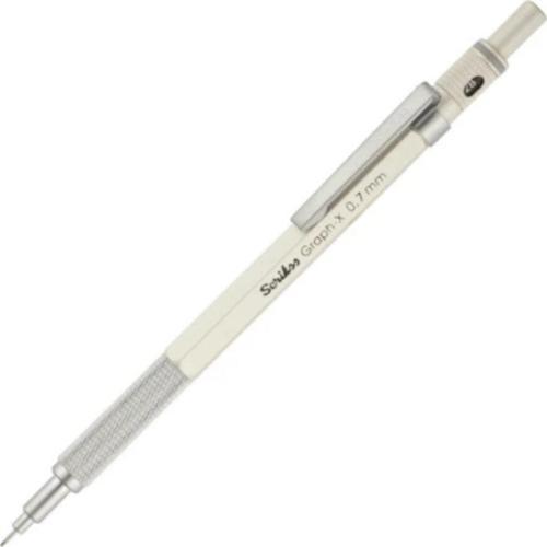 Graph-X Metal Versatil Kalem 0.7 Beyaz