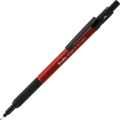 Graph-X Metal Versatil Kalem 0.7 Kırmızı