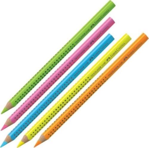 Faber-Castell Fosforlu Kalem Ahşap Gövdeli 72 Li 5030114872000 (1 Paket 72 Adet)