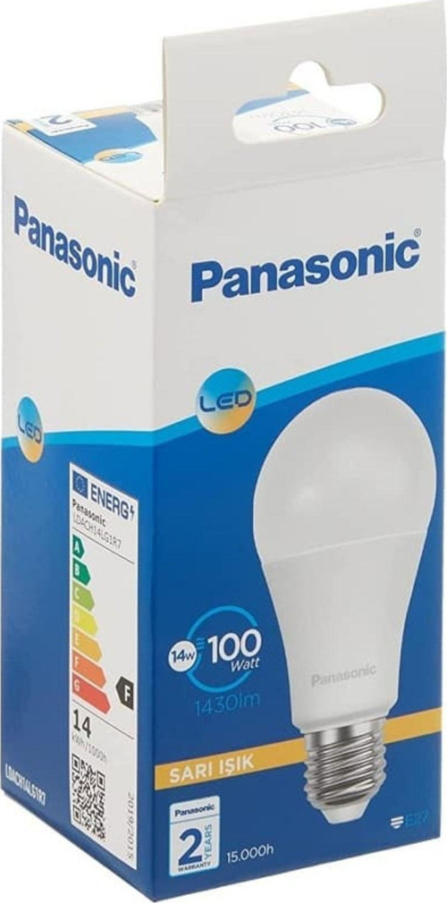 Led Lamba 14W-100W E27 1430 Lümen Sarı Işık 10 Adet