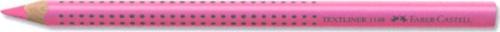 Faber-Castell Fosforlu Kalem Pembe Kalem Tipi (12 Li) Ahşap Gövde 11 48 28
