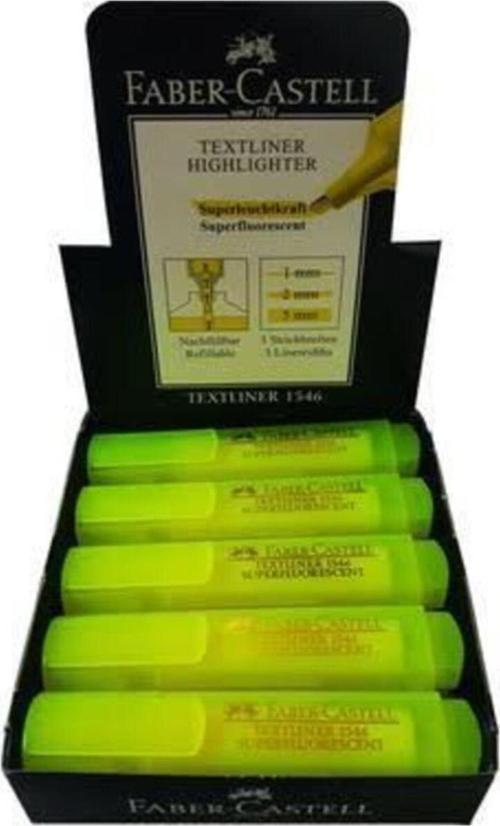 Faber-Castell Fosforlu Kalem S.Sarı 10 Lu Paket (5030154607)
