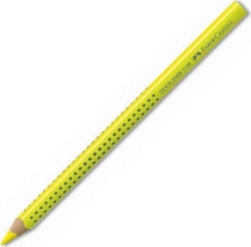 Faber-Castell Fosforlu Kalem Sarı Kalem Tipi Ahşap Gövde Fosforlu Kalem (12 Li Paket)