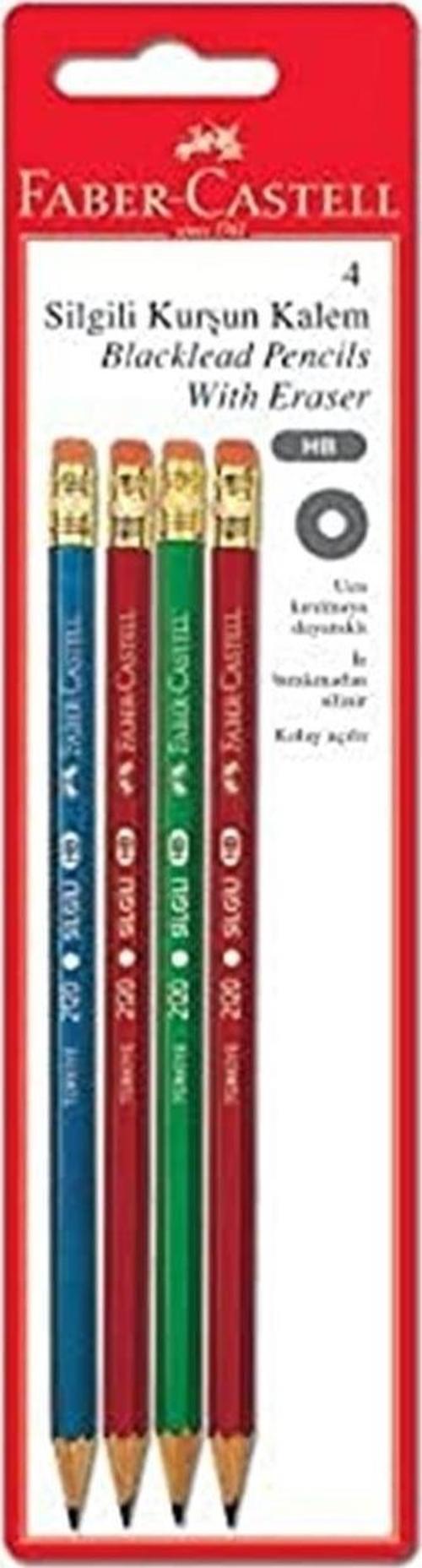 5504212000 Faber- Castell Silgili Kurşun Kalem