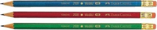 Faber-Castell 2120 Silgili Kurşun Kalem 12 Li Paket (5244212000)