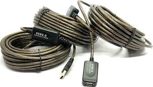 30 Metre Usb Uzatma Kablosu 30M Extension Cable Güçlendirilmiş Usb Uzatma Dişi Erkek Usb Kablo