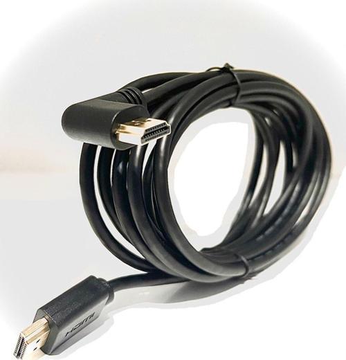 5 Metre Hdmi L Kablo 90 Derece Sağ Açılı 5M Hdmı Erkek Erkek L Kablo