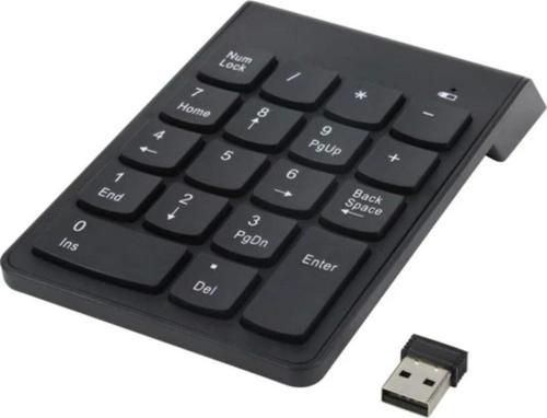 Kablosuz Numeric Molix Numerik Keypad 18 Tuşlu Sayısal Klavye Numpad