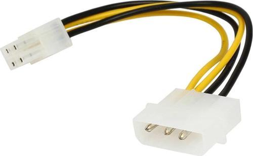 4 Pin Atx Molex Power Kablo Cpu Psu Eps Atx/12V 4Pin Ide Molex Anakart 4-Pin P4 Cpu Güç Kablosu