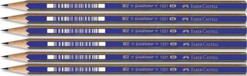 Faber-Castell 1221 Dereceli Resim Kalemi 6B 6 Lı Paket