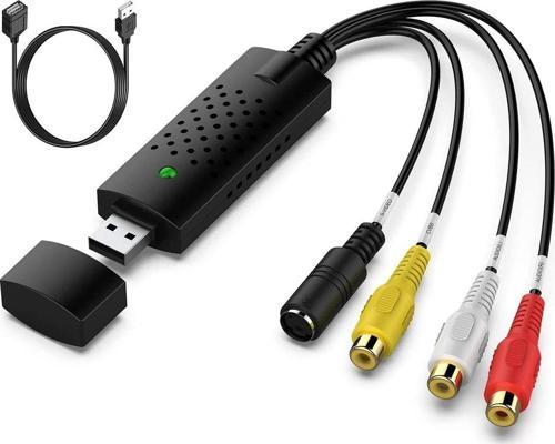 Usb Rca Capture Easycap Kamera Uydu Kayıt Kartı Video Kayıt Analog Kaydedici Görüntü Ses