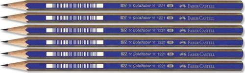 Faber-Castell 1221 Dereceli Resim Kalemi 5B 6 Lı Paket