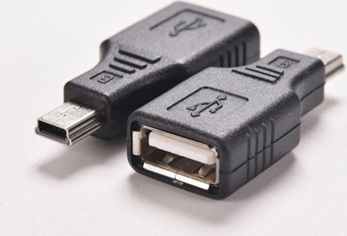 5 Pin Mini Usb Erkek Usb Dişi Aparat Oto Teyp Flash Bellek Usb A Dişi Mini Usb B 5 Pin Erkek