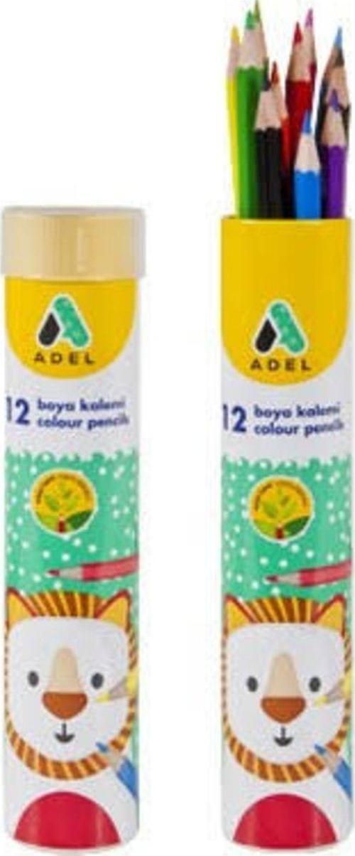 12’Li Boya Kalemi Metal Küplü