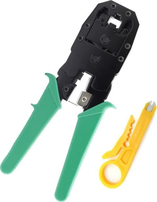 Rj45 Pense Rj12 Rj11 Cat5 Cat6 8P/6P/4P Ethernet Kablosu Soyma Kesme Sıkma Pensesi