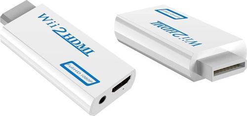 Wii Hdmı Dönüştürücü Wii Hdmi Adaptörü 3,5 Mm Ses Jakı Ve Nintendo Wii U Hdtv Ile Uyumlu