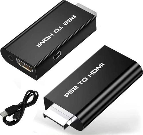 Ps2 - Hdmı Dönüştürücü Adaptör Sony Ps2 Playstation 2 Için Video Av Adaptörü 3.5Mm Uyumlu