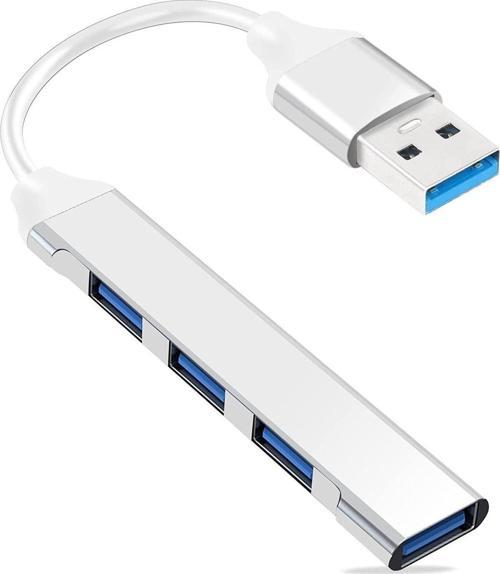 4 Port Usb Hub Usb 3.0 Ultra Slim Usb Hub 4Lü Usb Çoklayıcı Alimunyum Kasa Ultra Ince Usb Çoğaltıcı