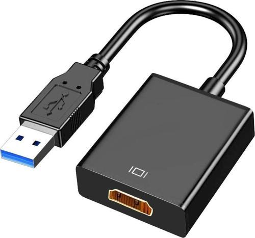 Usb Hdmi Dönüştürücü Kablo Usb 3.0 To Hdmı Çevirici Adaptör 1920X1080P@60Hz (Usb 3.0 Üzerinden)