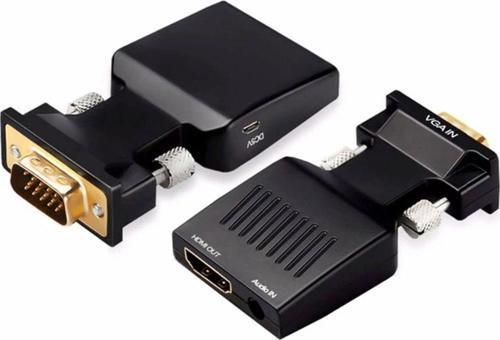 Vga Hdmi Dönüştürücü Aktif Vga Audio To Hdmı Çevirici Vga Erkek Hdmi Dişi Vga In Hdmi Out Converter