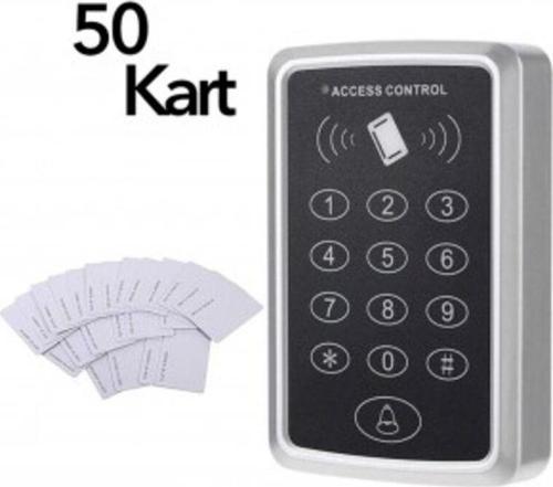-100 Rfid Şifreli Kapı Kilidi + 50 Adet Proximity Kart