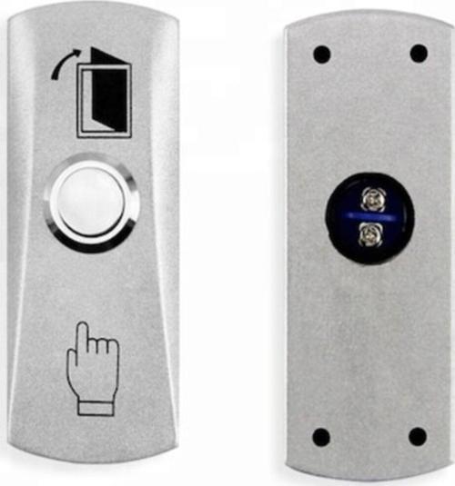 Buton Zil Bt-5 Bas Aç Buton Ince Tip Çıkış Butonu