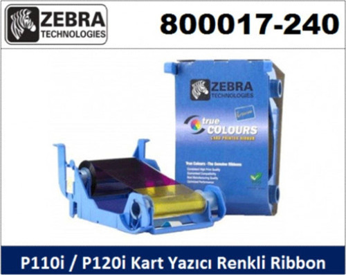 Zebra P110İ- P120İ Renkli Ribon