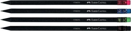 Faber-Castell Naturel Silgili Siyah L. Baskısız Kurşun Kalem 72Li 8242115816