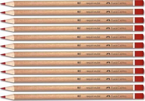 Faber-Castell Naturel Kırmızı Renkli Kurşun Kalem 144 Lü Paket (1132419001)