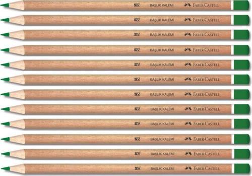 Faber-Castell Naturel Yeşil Renkli Kurşun Kalem 12 Li Paket (1132449001)