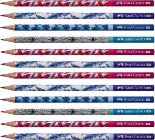 Faber-Castell Peacock Yuvarlak Kurşun Kalem 12 Li Paket